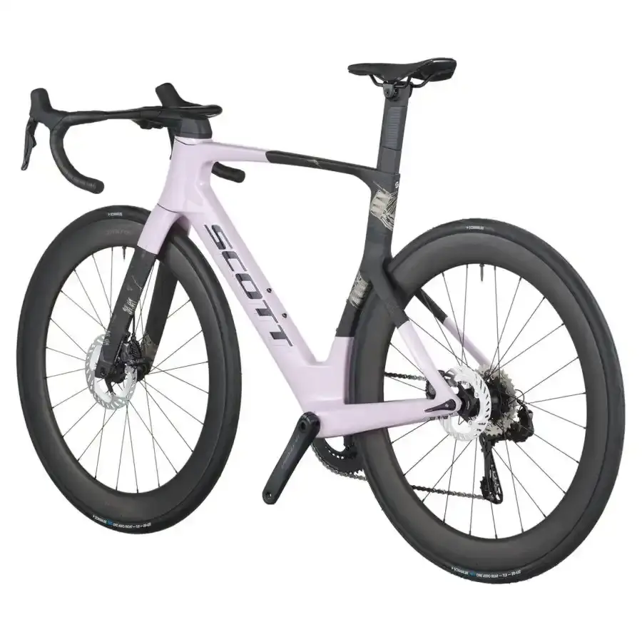 A Bicicleta SCOTT Foil RC 10 tem Quadro em Carbono HMX e transmissão Shimano Ultegra Di2 24 VL.