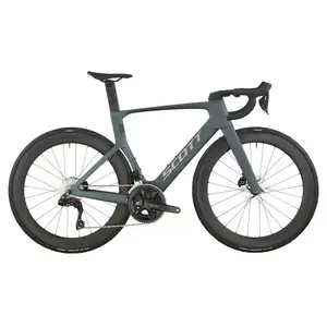 A Bicicleta SCOTT Foil RC 20 tem Quadro em Carbono HMX e transmissão  Shimano 105 Di2 24 VL.