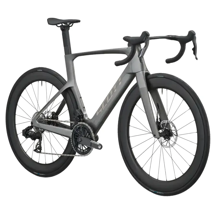 BICICLETA SCOTT FOIL RC TEAM SCOTT FOIL RC TEAM: estrada aero para rolar depressa em terreno aberto e manter ritmo alto, velocidade e eficiência. Sensação fluida, simples e envolvente.