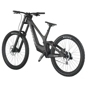 A Bicicleta SCOTT Gambler 10 tem Quadro Gambler Carbono HMX/Alloy, RS Boxxer Base, RS Vivid Coil Base e SRAM GX DH 7 VL.