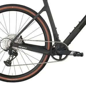 A Bicicleta SCOTT Metrix 10 vem equipada com Quadro em Carbono, Forqueta em Carbono e transmissão SRAM APEX 1x12 VL.