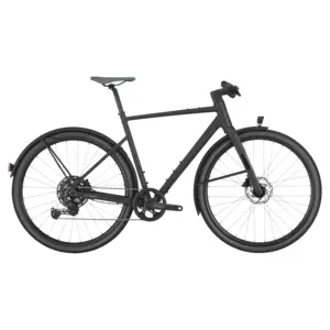 BICICLETA SCOTT METRIX 20 EQ A Bicicleta SCOTT Metrix 30 EQ, ideal para deslocações diárias e montanhas. Com quadro em carbono, cabos integrados e para-lamas, é perfeita para a estrada.