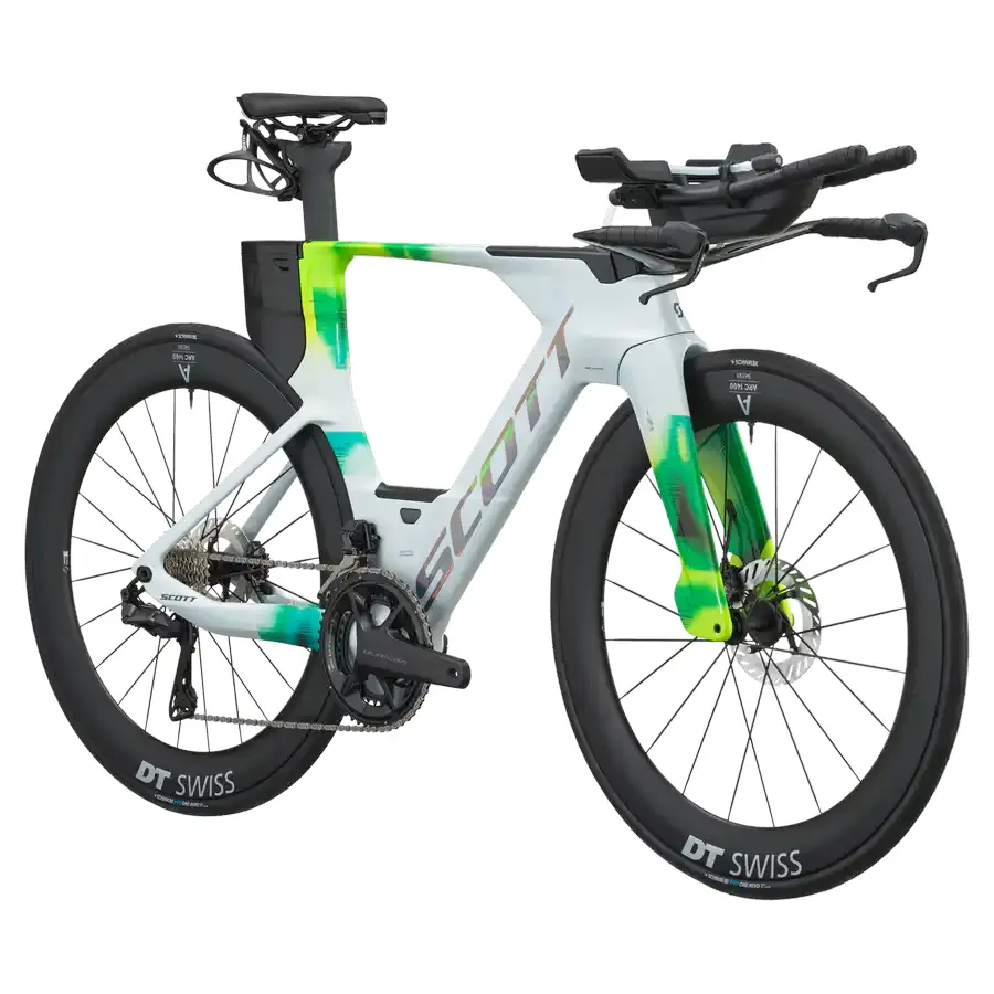 BICICLETA SCOTT PLASMA RC PRO SCOTT PLASMA RC PRO: contrarrelógio/triathlon para poupar watts e manter velocidade constante, com foco e aerodinâmica. Sensação fluida, simples e envolvente.