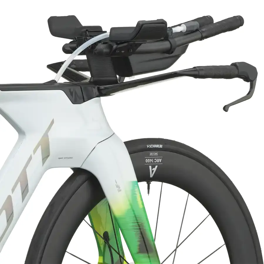 BICICLETA SCOTT PLASMA RC PRO SCOTT PLASMA RC PRO: contrarrelógio/triathlon para poupar watts e manter velocidade constante, com foco e aerodinâmica. Sensação fluida, simples e envolvente.