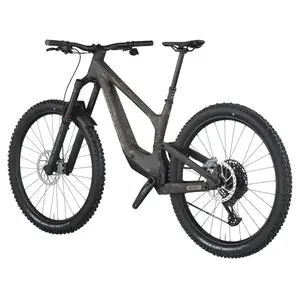 A Bicicleta SCOTT Ransom 910 tem Quadro Carbono HMF-Alloy, RockShox Zeb Select+ e SRAM S1000 AXS 12 VL.