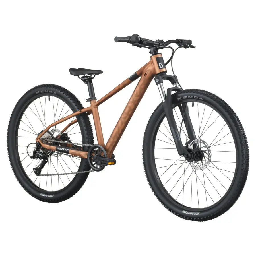 A Bicicleta SCOTT Roxter 600, com quadro compacto, rodas de 20", Shimano CS-HG400-8 11-40T 8VL e Tektro HD-M276 Disc. Hidráulico.