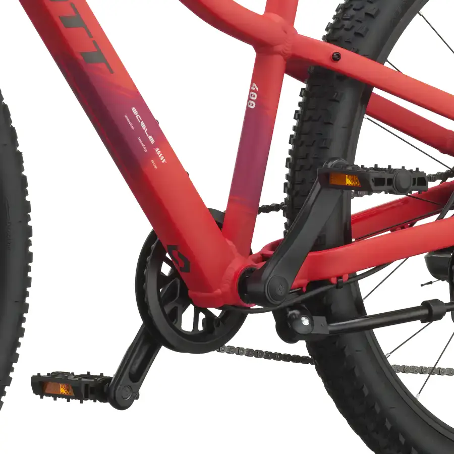 BICICLETA SCOTT SCALE 400 SCOTT SCALE 400: BTT hardtail com foco em eficiência e confiança, para rolar depressa, descobrir trilhos e manter a experiência simples Com fluidez e confiança.