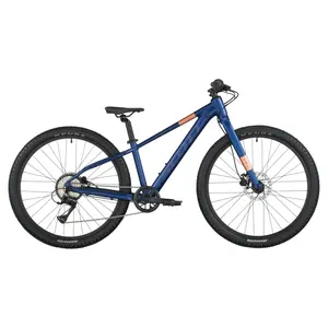 A Bicicleta SCOTT Scale 600, tem quadro compacto, rodas de 26", Shimano CS-HG400-8 11-40T 8VL e Tektro HD-M276 Disc. Hidráulico.