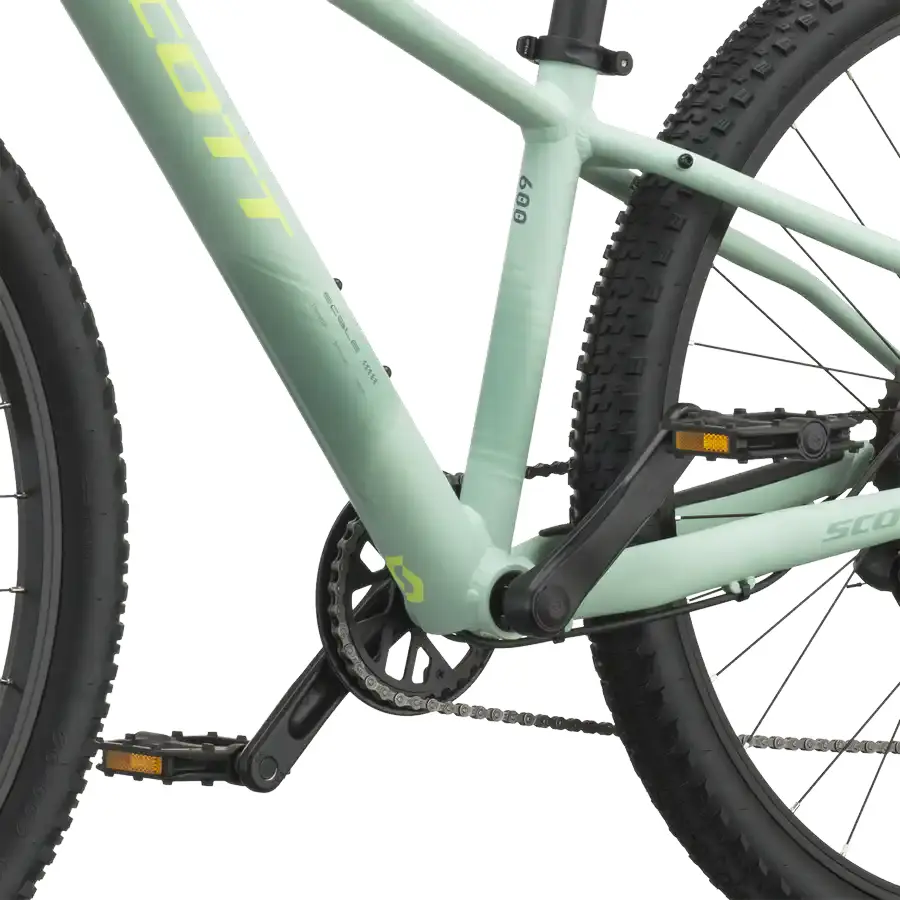BICICLETA SCOTT SCALE 600 SCOTT SCALE 600: BTT hardtail com foco em eficiência e confiança, para rolar depressa, descobrir trilhos e manter a experiência simples Com fluidez e confiança.