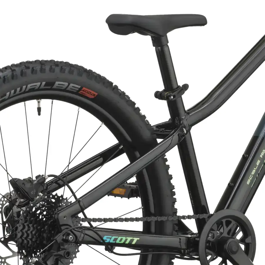 BICICLETA SCOTT SCALE PRO 400 SCOTT SCALE PRO 400: BTT hardtail com foco em eficiência e confiança, para rolar depressa, descobrir trilhos e manter a experiência simples. Com prazer.