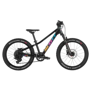 BICICLETA SCOTT SCALE RC 200 A Bicicleta SCOTT Scale RC 200 é uma bicicleta de montanha infantil com quadro compacto, rodas de 20", oferecendo estabilidade e condução suave.