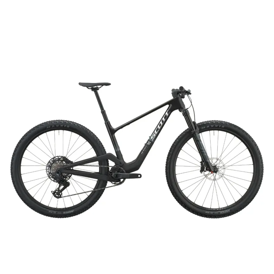 BICICLETA SCOTT SPARK RC TEAM A Bicicleta SCOTT Spark RC Team tem SRAM S1000 AXS 12 VL, Quadro em Carbono HMF e RockShox SID.