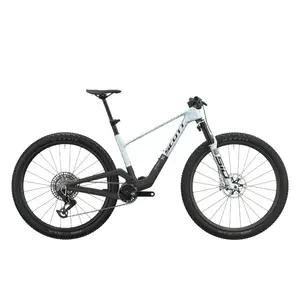 BICICLETA SCOTT SPARK RC WORLD CUP EVO A Bicicleta SCOTT Spark RC World Cup EVO tem SRAM XX - SL AXS com potenciômetro 12 VL potenciômetro, Quadro em Carbono HMX e RockShox Flight Attendant.