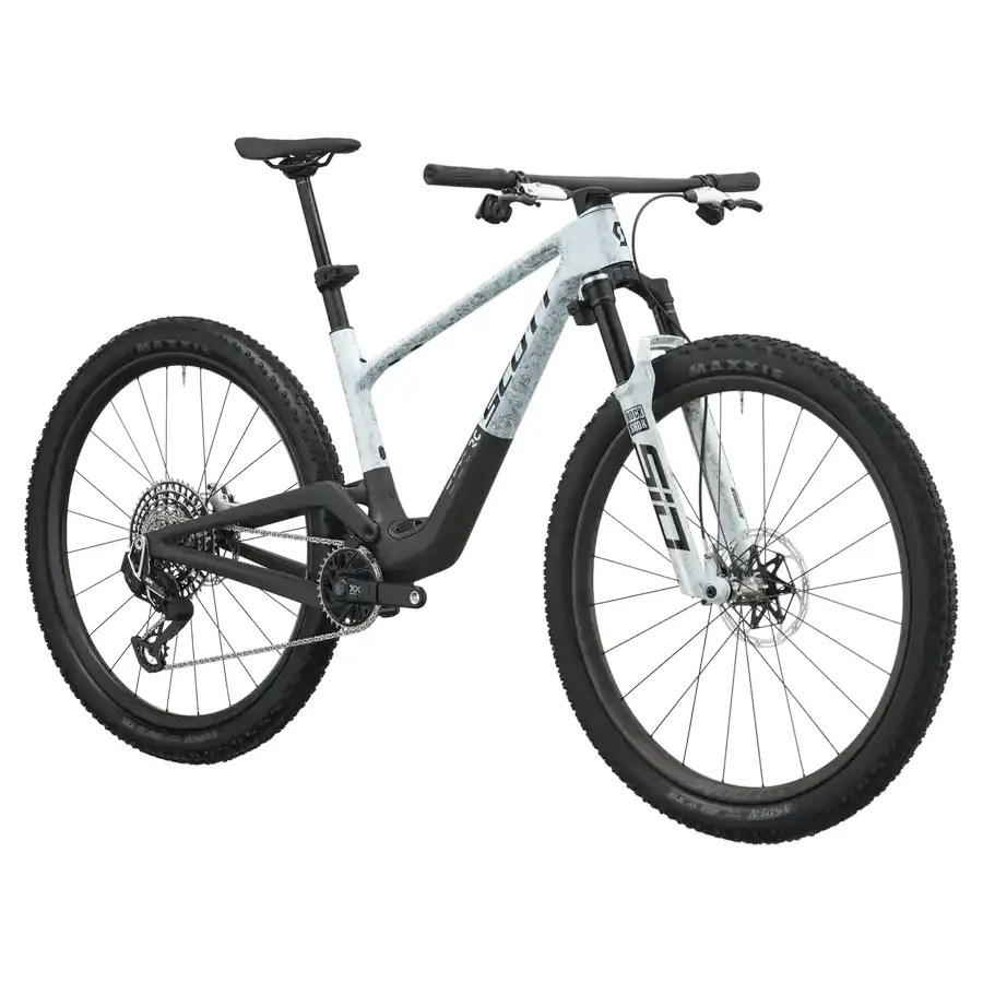 BICICLETA SCOTT SPARK RC WORLD CUP EVO SCOTT SPARK RC WORLD CUP EVO: Spark RC HMX Carbon Gen5, RockShox SID Ultimate Flight Attendant, SRAM XX SL Eagle AXS Transmission 12 Speed e Syncros Silverton C