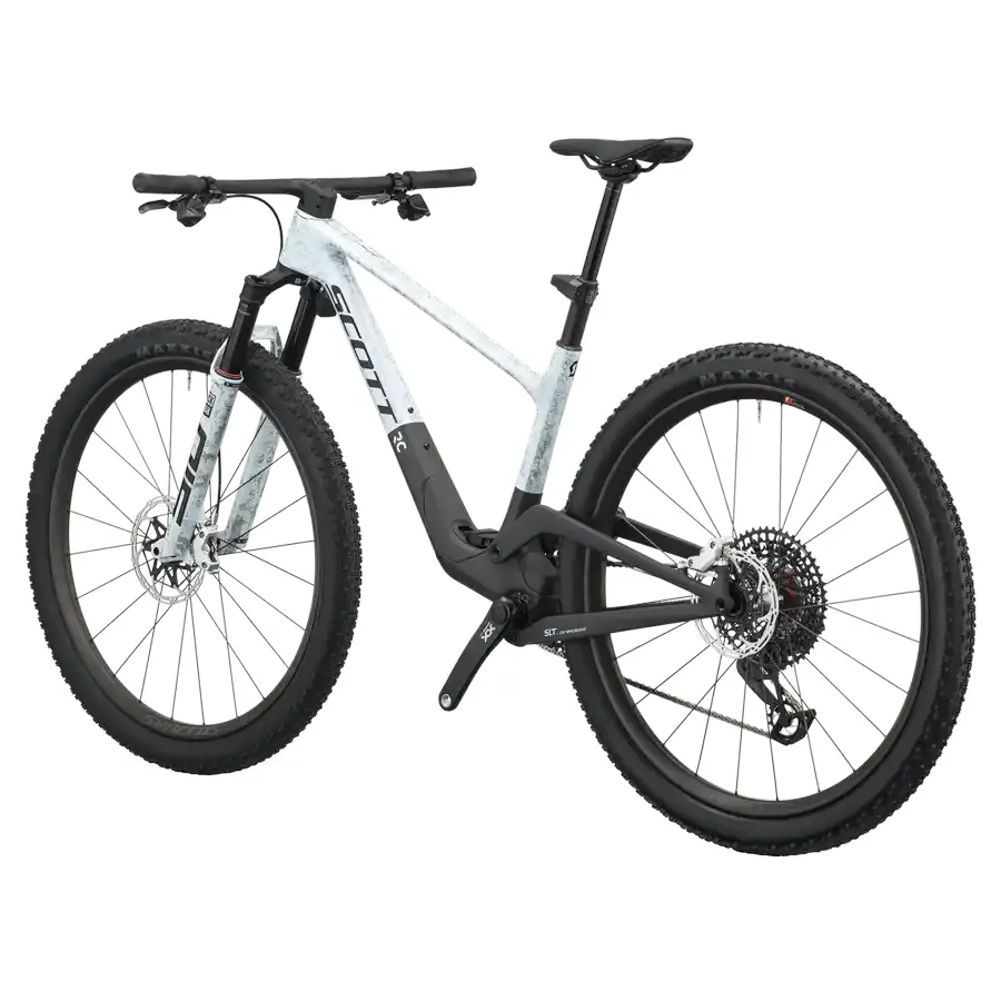 BICICLETA SCOTT SPARK RC WORLD CUP EVO SCOTT SPARK RC WORLD CUP EVO: Spark RC HMX Carbon Gen5, RockShox SID Ultimate Flight Attendant, SRAM XX SL Eagle AXS Transmission 12 Speed e Syncros Silverton C