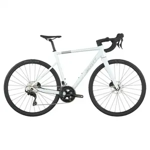 A Bicicleta SCOTT Speedster 10 tem Quadro em Alumínio, Forqueta Speedster Disc em Carbono e Shimano 105 de 24VL.