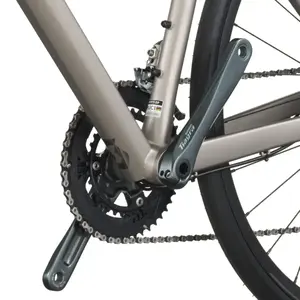 A Bicicleta SCOTT Speedster 20 tem Forqueta Speedster Disc Carbono e Shimano Tiagra Disc 20 VL.