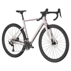 A Bicicleta SCOTT Speedster Gravel 10 tem uma confortável geometria, folga para pneus mais largos e cabos totalmente integrados.