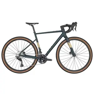 A Bicicleta SCOTT Speedster Gravel 20 tem Quadro em Alumínio, Forqueta em Carbono Speedster Gravel Disc e Shimano GRX RX820/610 Disc de 24VL.