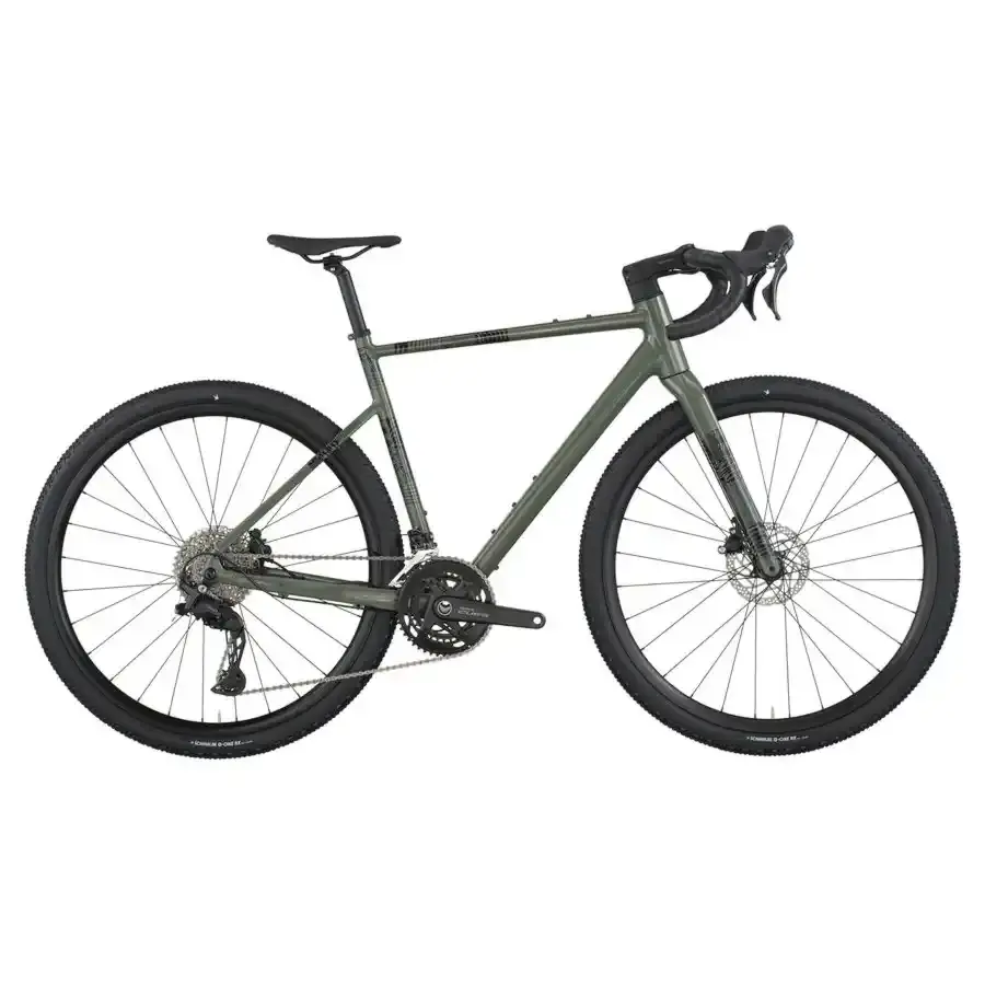 A Bicicleta SCOTT Speedster Gravel 20 tem Forqueta Speedster Gravel Carbono e Shimano CUES 6000 Disc 20 VL.