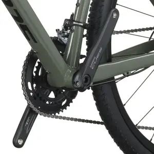 A Bicicleta SCOTT Speedster Gravel 20 tem Forqueta Speedster Gravel Carbono e Shimano CUES 6000 Disc 20 VL.