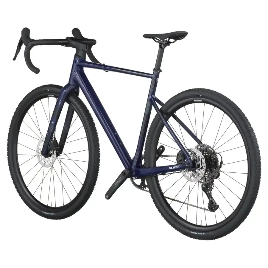 A Bicicleta SCOTT Speedster Gravel 30 tem Forqueta Speedster Gravel Carbono e Shimano CUES 6000 Disc 10 VL.