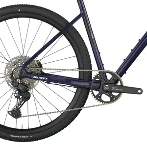 A Bicicleta SCOTT Speedster Gravel 30 tem Forqueta Speedster Gravel Carbono e Shimano CUES 6000 Disc 10 VL.