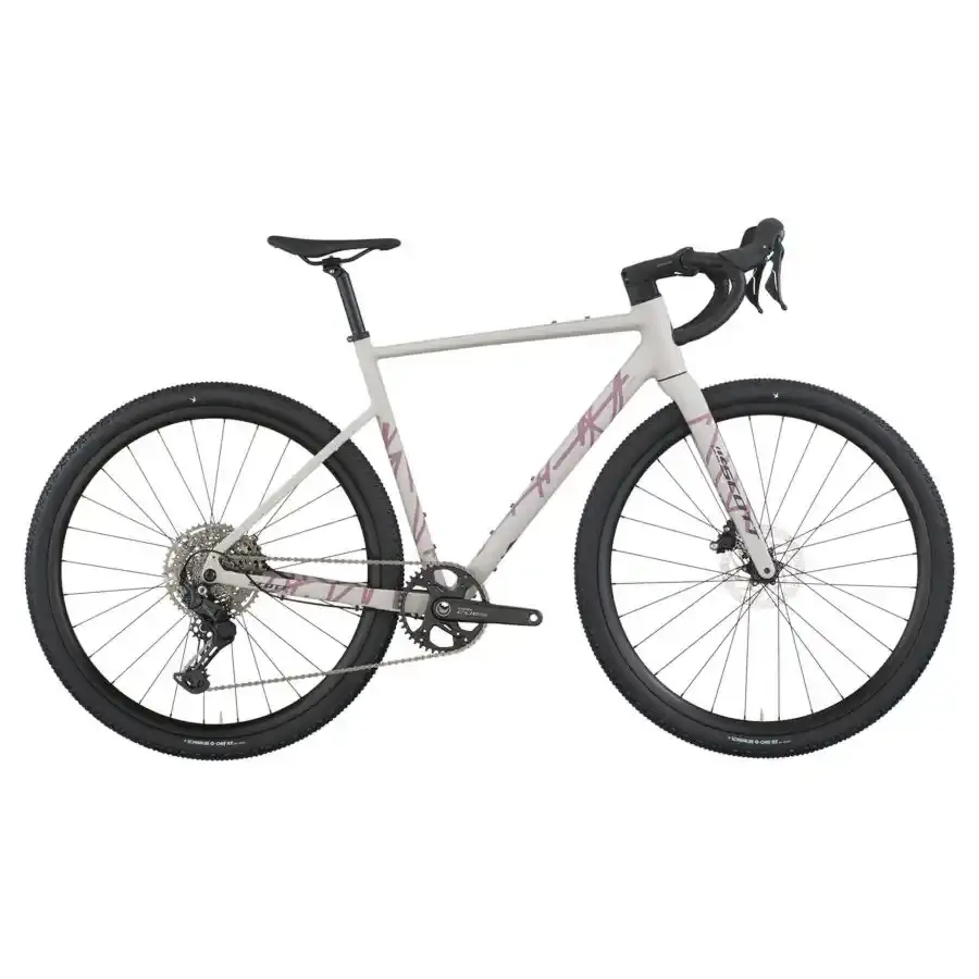 A Bicicleta SCOTT Speedster Gravel 30 tem Forqueta Speedster Gravel Carbono e Shimano CUES 6000 Disc 10 VL.