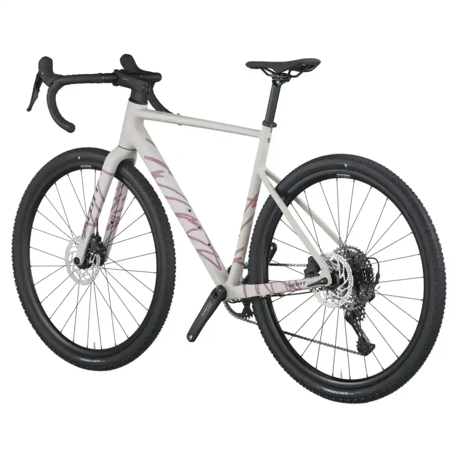 A Bicicleta SCOTT Speedster Gravel 30 tem Forqueta Speedster Gravel Carbono e Shimano CUES 6000 Disc 10 VL.
