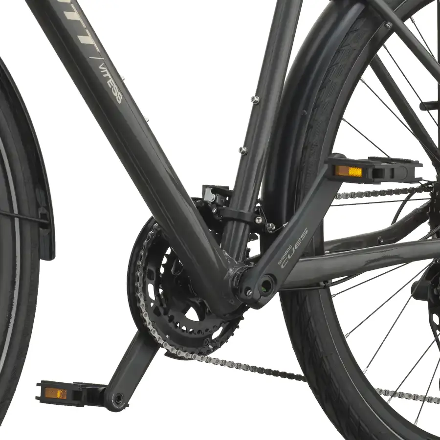 BICICLETA SCOTT VITESS 10 SCOTT VITESS 10: urbana elétrica para circular pela cidade com assistência, conforto e ritmo, com rapidez e mobilidade. Sensação fluida, simples e envolvente.