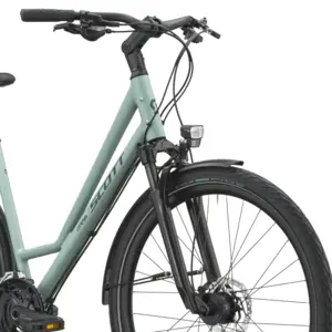 BICICLETA SCOTT VITESS 10 WAVE SCOTT VITESS 10 WAVE: urbana elétrica com foco em rapidez e mobilidade, para circular pela cidade com assistência, conforto e ritmo. Boa para pedalar mais.