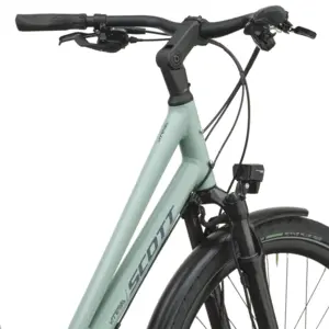 BICICLETA SCOTT VITESS 10 WAVE SCOTT VITESS 10 WAVE: urbana elétrica com foco em rapidez e mobilidade, para circular pela cidade com assistência, conforto e ritmo. Boa para pedalar mais.