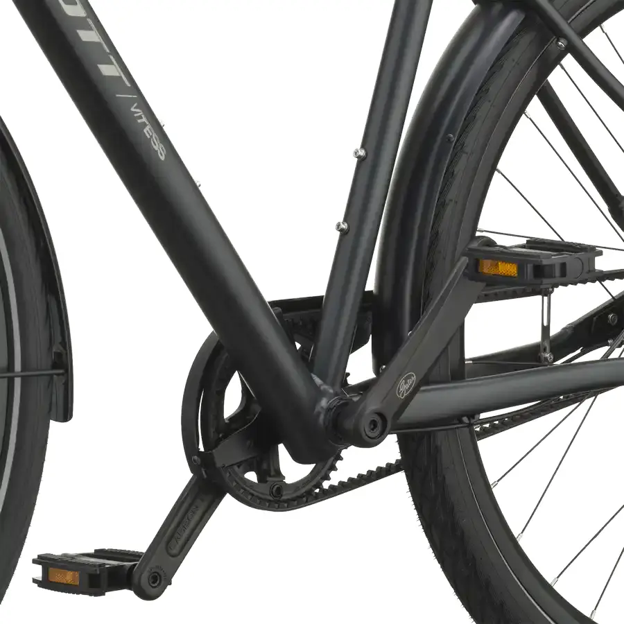 BICICLETA SCOTT VITESS 15 SCOTT VITESS 15: urbana para circular pela cidade com assistência, conforto e ritmo, com rapidez e mobilidade. Sensação fluida, simples e envolvente.
