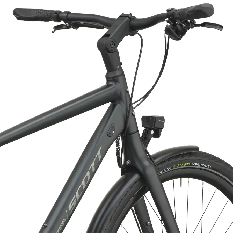 BICICLETA SCOTT VITESS 15 SCOTT VITESS 15: urbana para circular pela cidade com assistência, conforto e ritmo, com rapidez e mobilidade. Sensação fluida, simples e envolvente.
