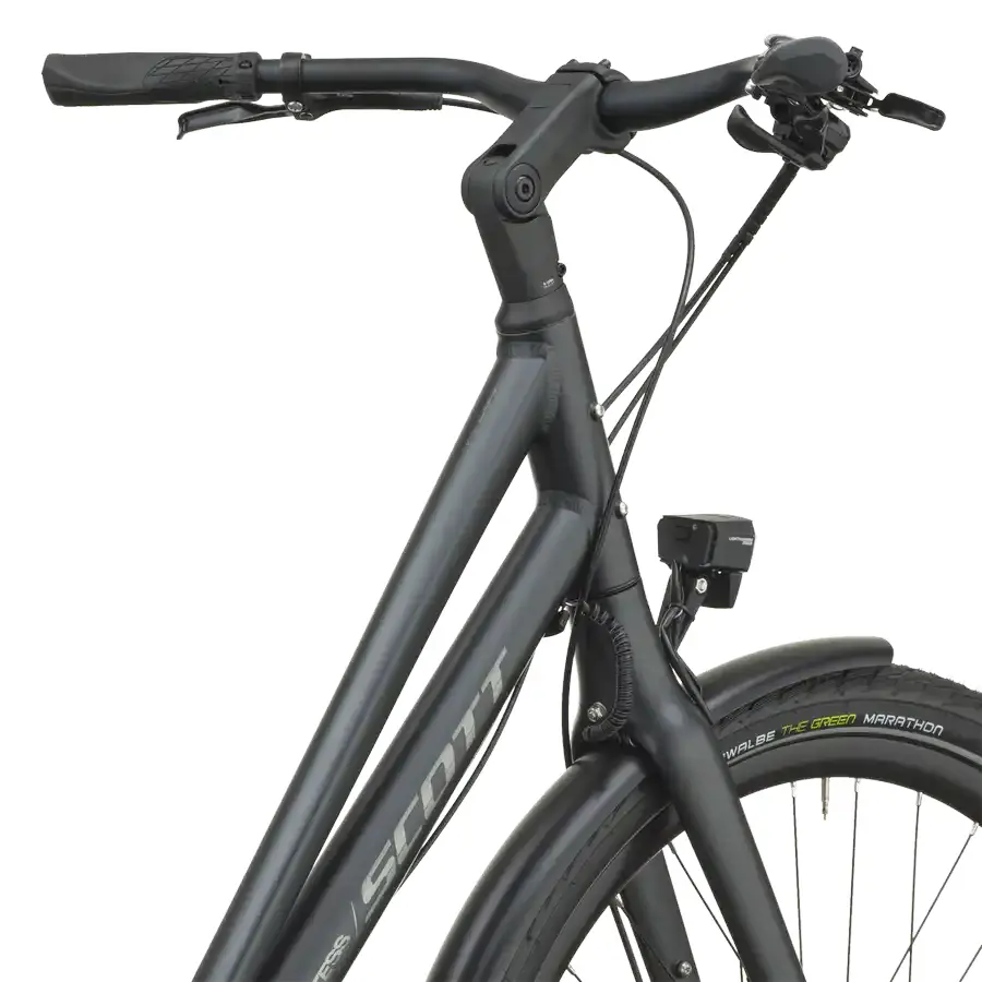 BICICLETA SCOTT VITESS 15 WAVE SCOTT VITESS 15 WAVE: urbana com foco em rapidez e mobilidade, para circular pela cidade com assistência, conforto e ritmo. Boa para pedalar mais.
