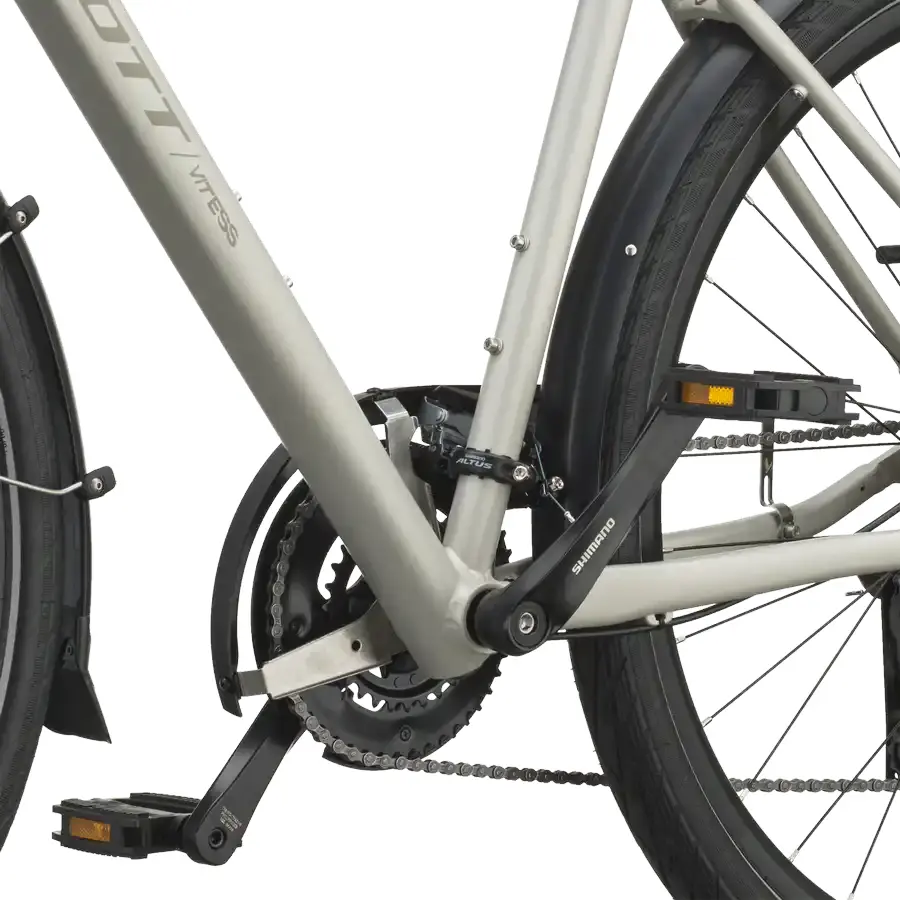 BICICLETA SCOTT VITESS 20 SCOTT VITESS 20: urbana elétrica para circular pela cidade com assistência, conforto e ritmo, com rapidez e mobilidade. Sensação fluida, simples e envolvente.