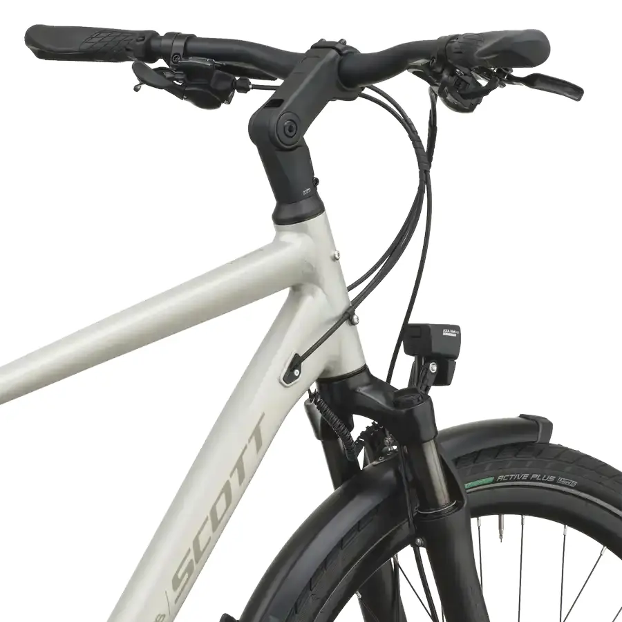 BICICLETA SCOTT VITESS 20 SCOTT VITESS 20: urbana elétrica para circular pela cidade com assistência, conforto e ritmo, com rapidez e mobilidade. Sensação fluida, simples e envolvente.