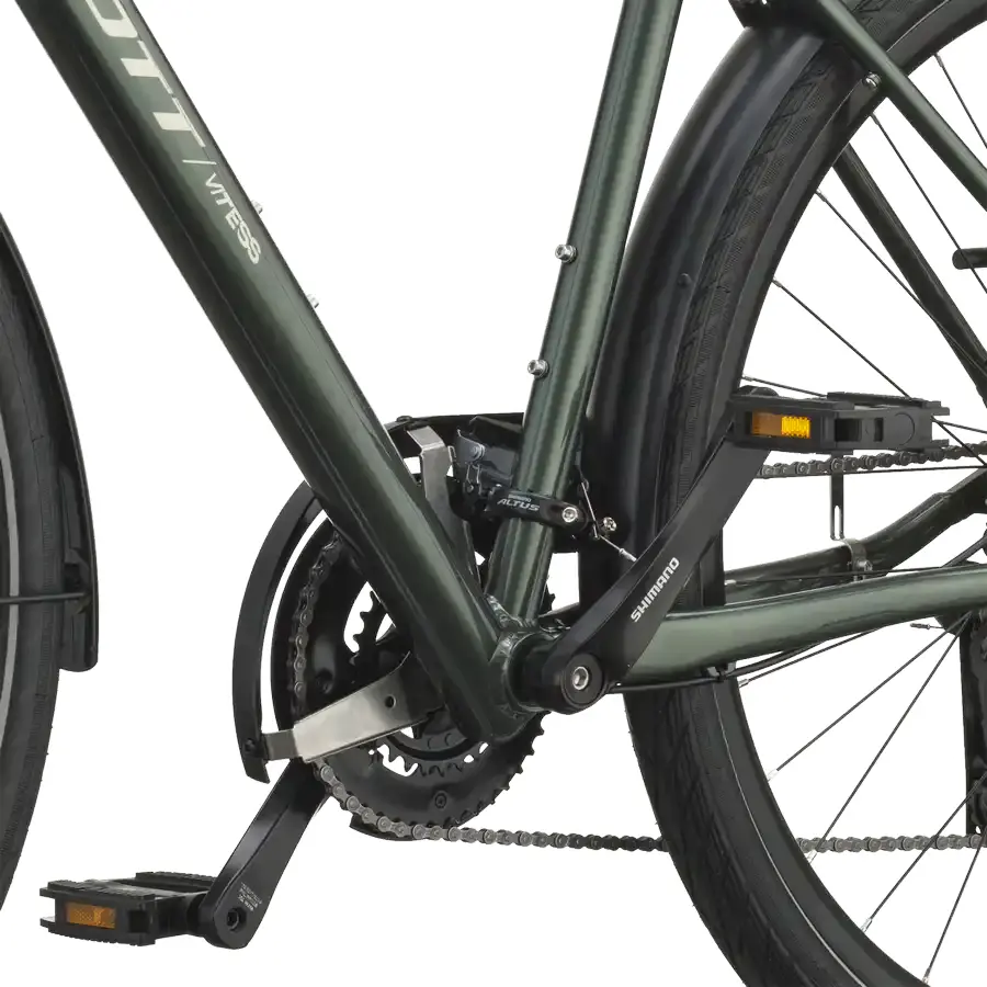 BICICLETA SCOTT VITESS 25 SCOTT VITESS 25: urbana para circular pela cidade com assistência, conforto e ritmo, com rapidez e mobilidade. Sensação fluida, simples e envolvente.