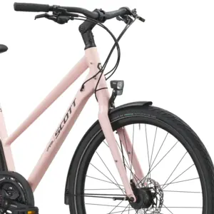 SCOTT VITESS 25 SLOPE: urbana com foco em rapidez e mobilidade, para circular pela cidade com assistência, conforto e ritmo. Com prazer em cada saída.