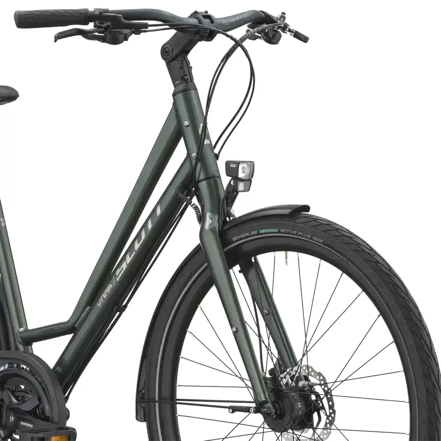 SCOTT VITESS 25 WAVE: urbana elétrica com foco em rapidez e mobilidade, para circular pela cidade com assistência, conforto e ritmo. Boa para pedalar mais.