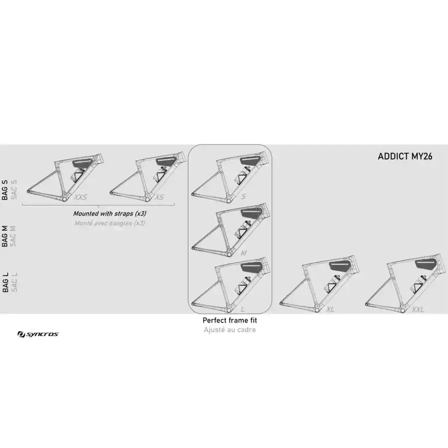 BOLSA DE QUADRO SYNCROS IS FRAME BAG ROAD