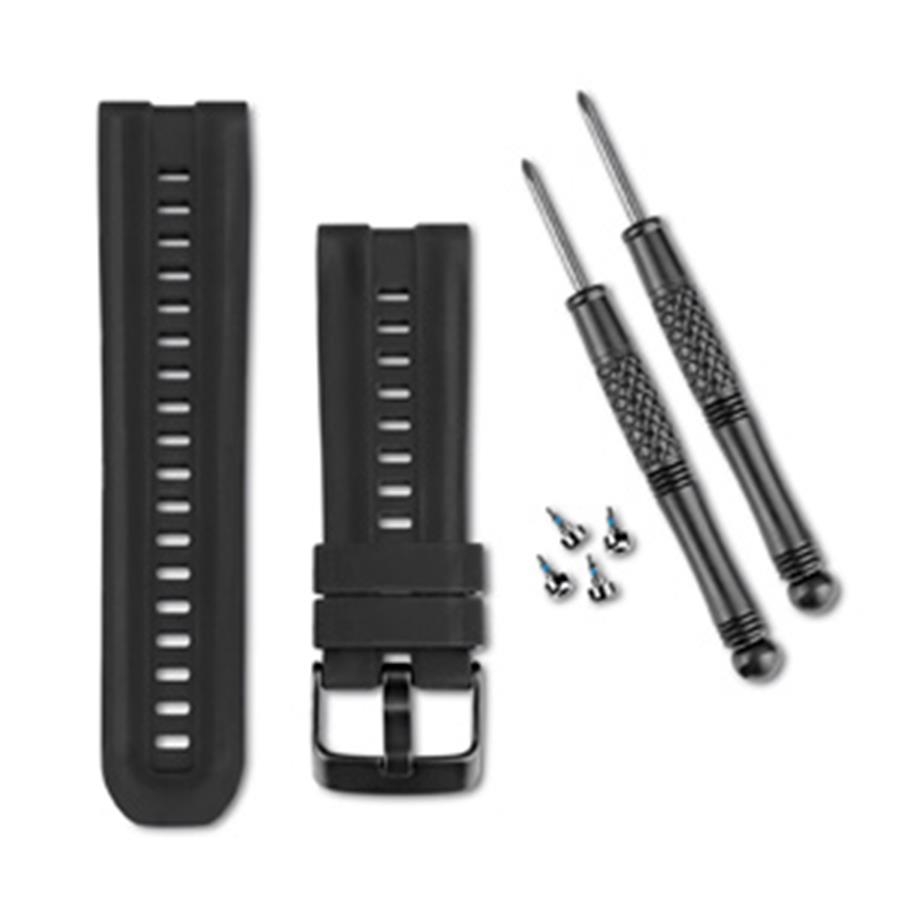 BRACELETE  GARMIN PRETA SILICONE