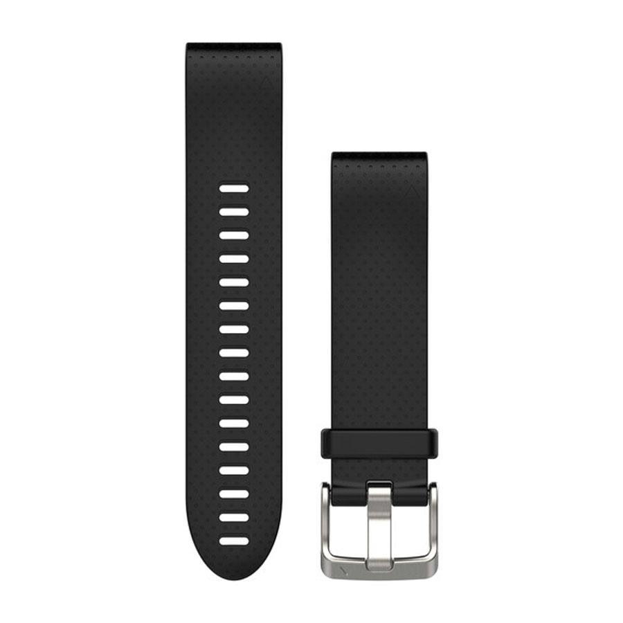 BRACELETES QUICKFIT™ 20 SILICONE PRETO
