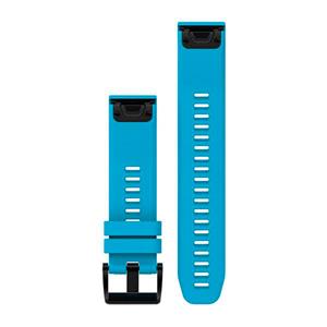 BRACELETE GARMIN QUICKFIT 22MM SILICONE AZUL CIRRUS