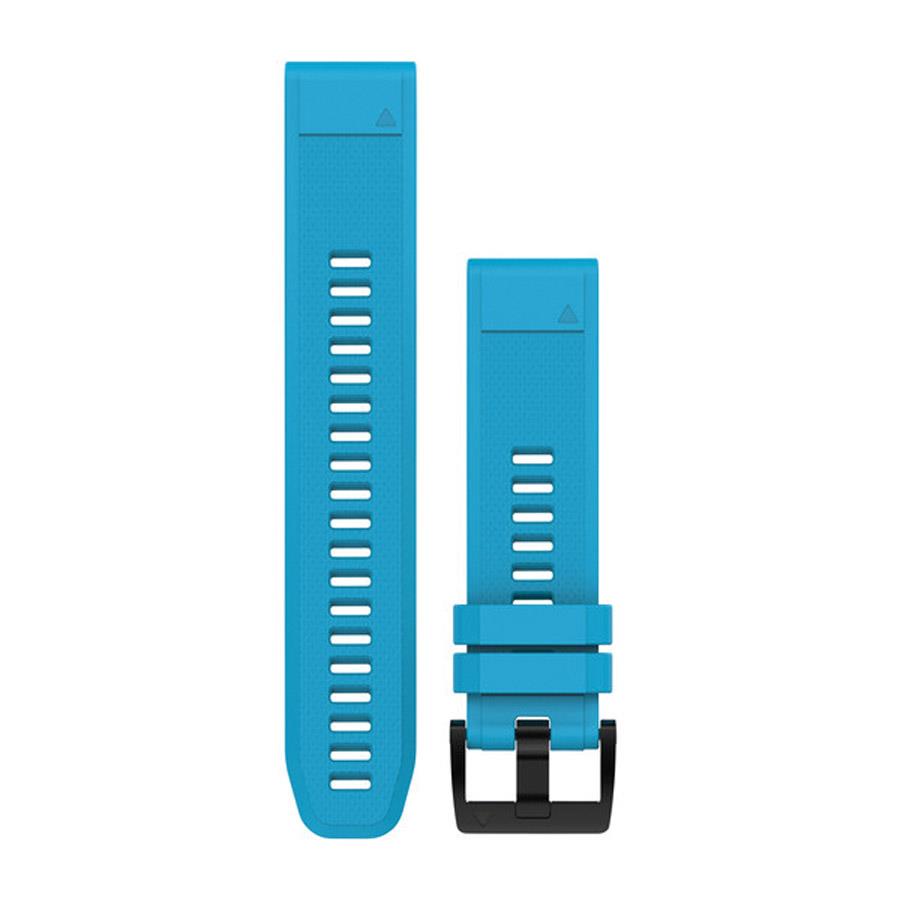 BRACELETE GARMIN QUICKFIT 22MM SILICONE AZUL CIRRUS