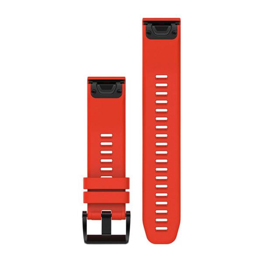 BRACELETES QUICKFIT™ 22 SILICONE VERMELHO FOGO