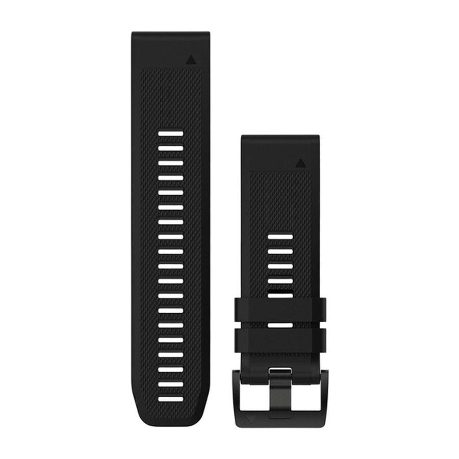 BRACELETES QUICKFIT™ 26 SILICONE PRETO