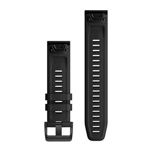 BRACELETE GARMIN QUICKFIT FÉNIX 6 22MM SILICONE PRETO