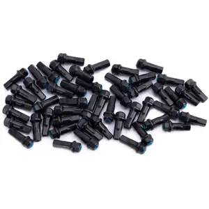CABEÇAS DE RAIO FULCRUM 3.9MM COM COLA DE ROSCA PRETO -50 PC CABEÇAS DE RAIO FULCRUM 3.9MM COM COLA DE ROSCA PRETO -50 PC