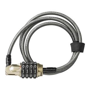 CADEADO SYNCROS ESSENTIALS COMBINATION CABLE LOCK SL-05 6X1200MM